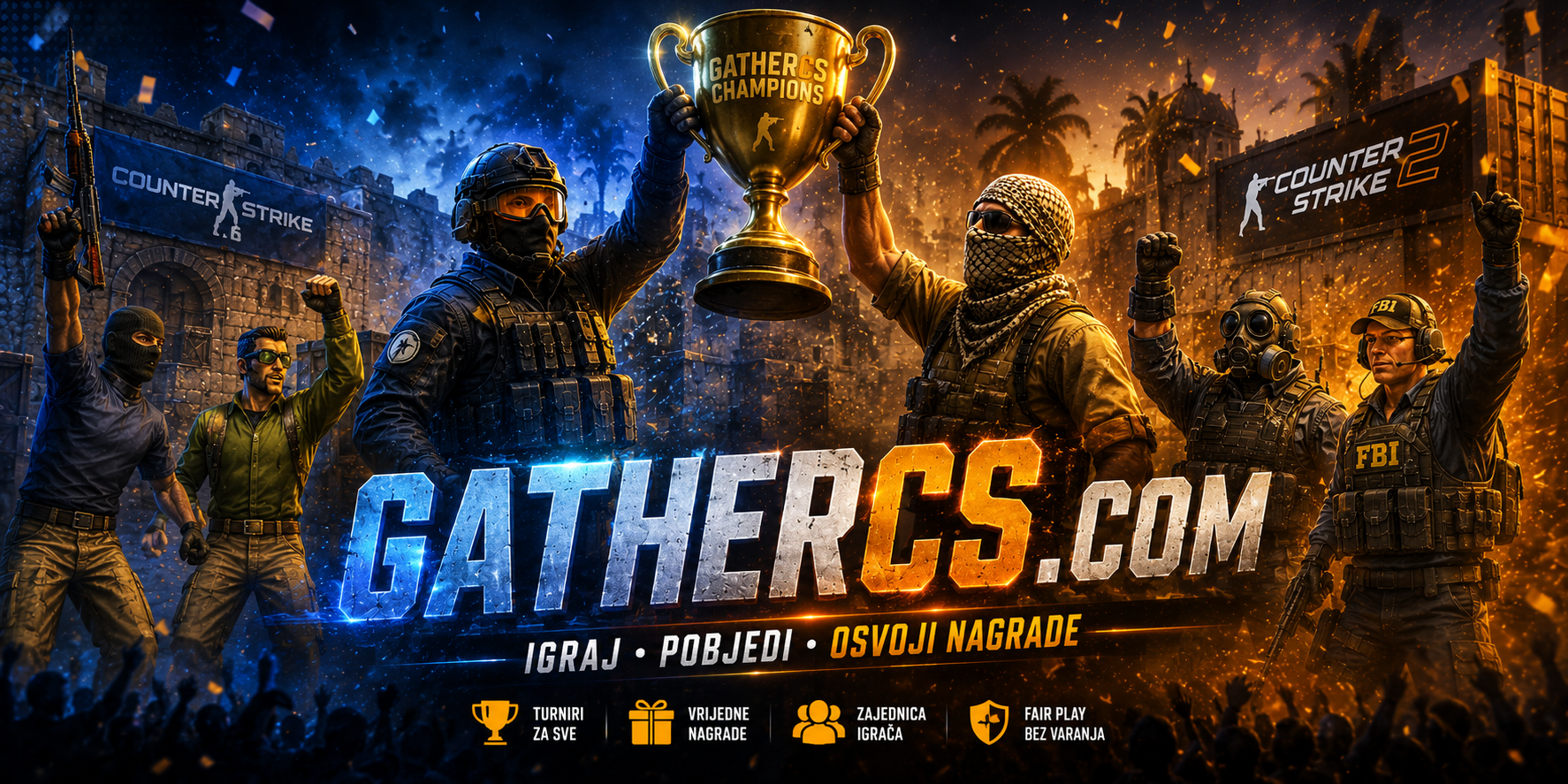 Šta je GatherCS.com? Balkan Counter Strike gather zajednica